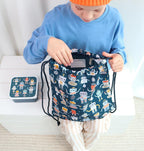 Drawstring bag: Robots
