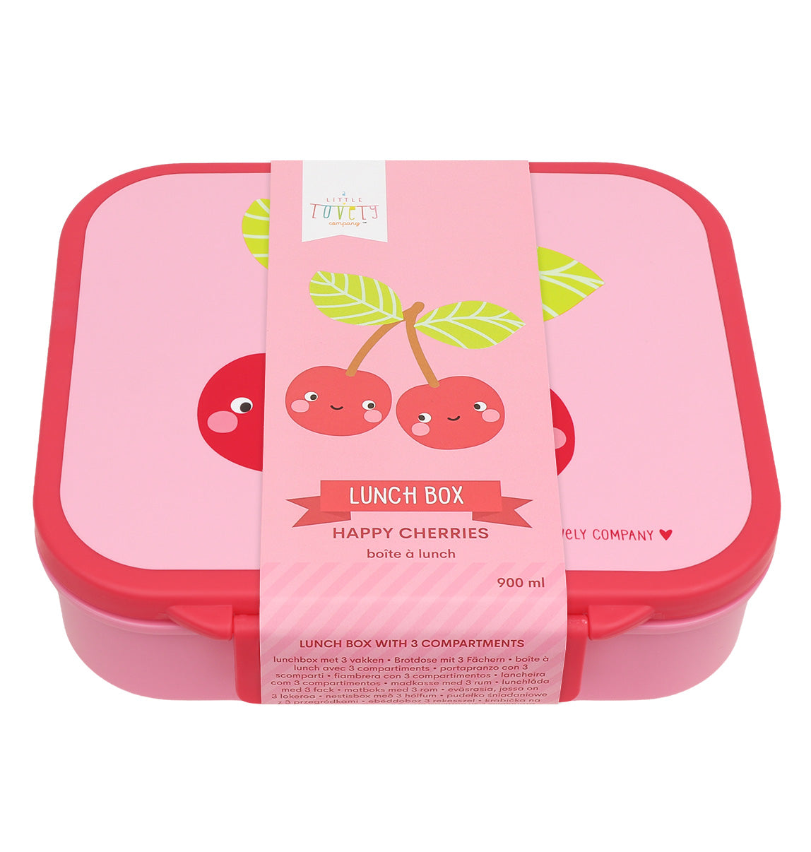 Lunch box: Happy cherries