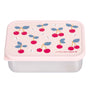 Stainless steel lunch box: Cherries
