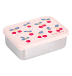 Stainless steel lunch box: Cherries