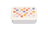 Stainless steel lunch box: Hearts
