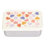 Stainless steel lunch box: Hearts