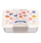 Stainless steel lunch box: Hearts