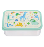 Stainless steel lunch box: Jungle