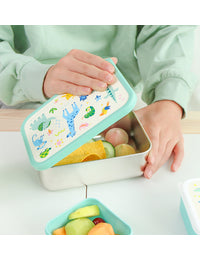 Stainless steel lunch box: Jungle
