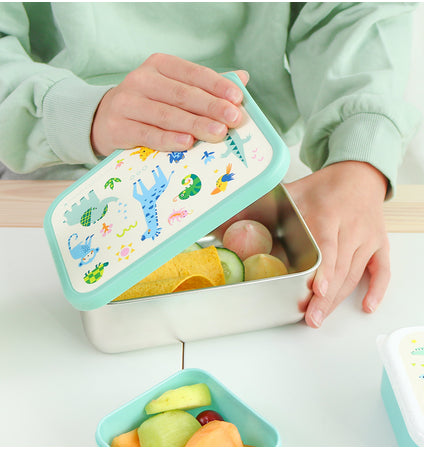 Stainless steel lunch box: Jungle