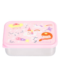 Stainless steel lunch box: Princesses