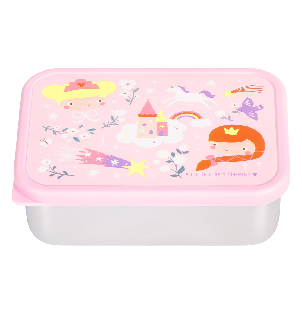 Stainless steel lunch box: Princesses