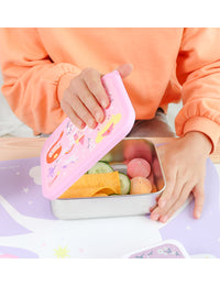 Stainless steel lunch box: Princesses