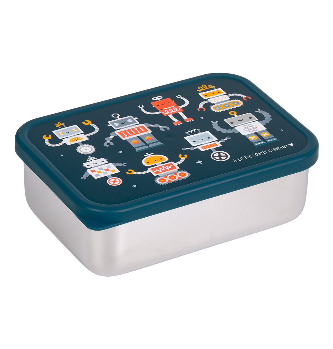 Stainless steel lunch box: Robots