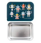 Stainless steel lunch box: Robots