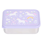 Stainless steel lunch box: Unicorn dreams