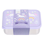 Stainless steel lunch box: Unicorn dreams