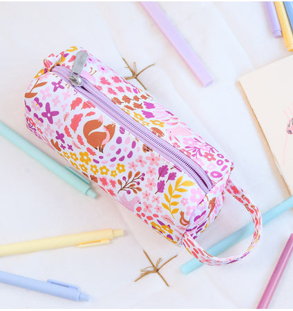 Pencil case: Flower garden 
