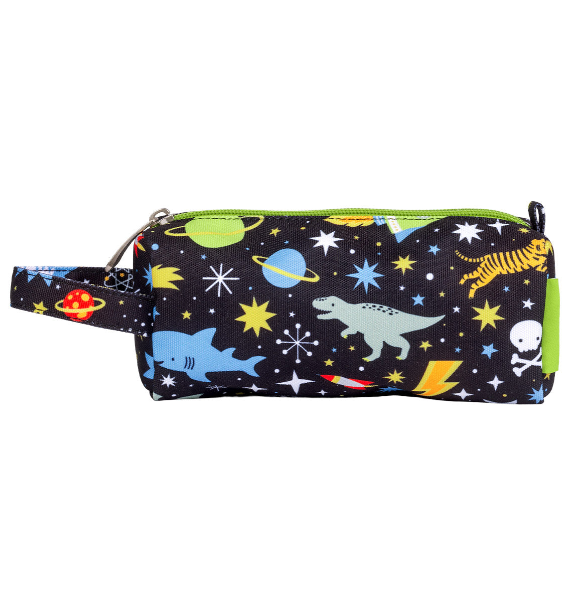 Vooraanzicht van zwarte galaxy etui