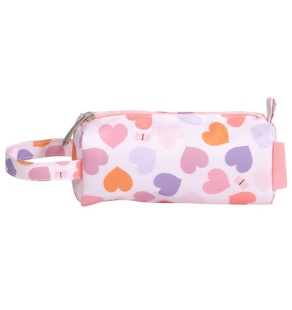 Pencil case: Hearts