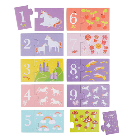 Counting puzzle: Unicorn Dreams