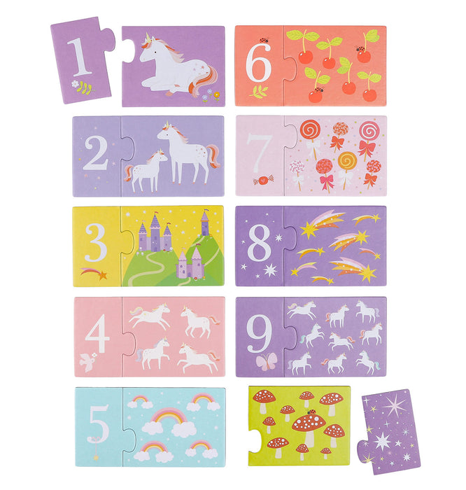 Counting puzzle: Unicorn Dreams