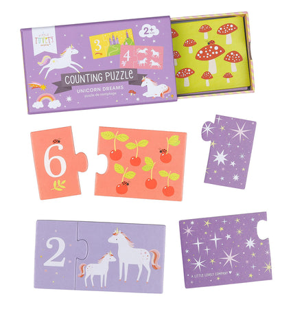 Counting puzzle: Unicorn Dreams