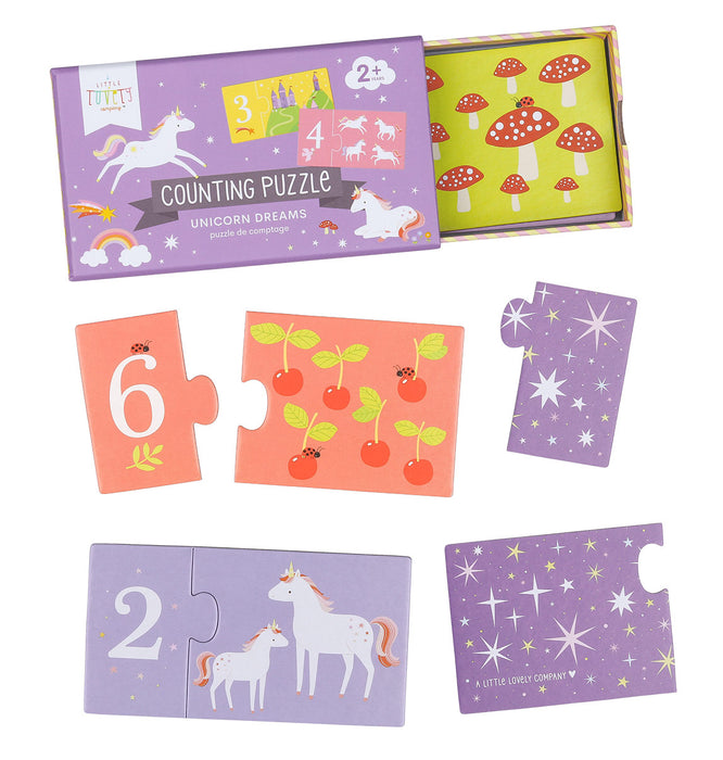 Counting puzzle: Unicorn Dreams