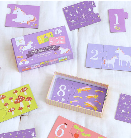 Counting puzzle: Unicorn Dreams