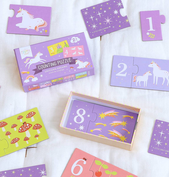 Counting puzzle: Unicorn Dreams