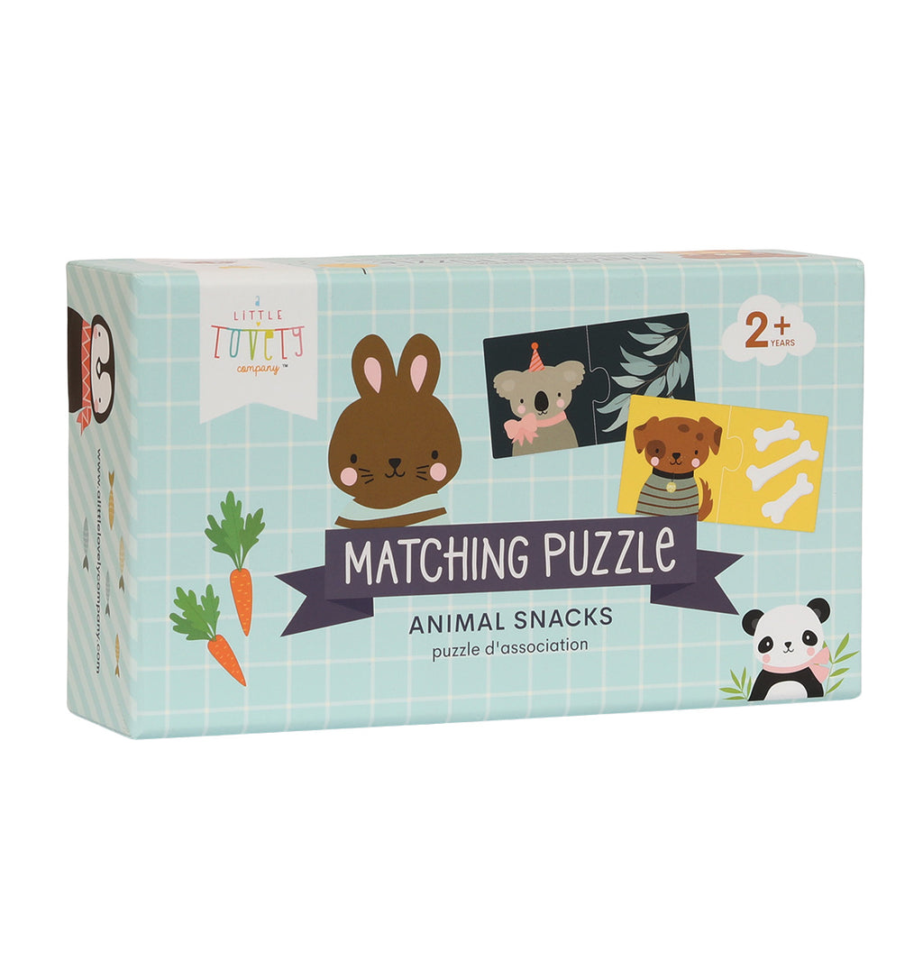 Matching puzzle: Animal Snacks