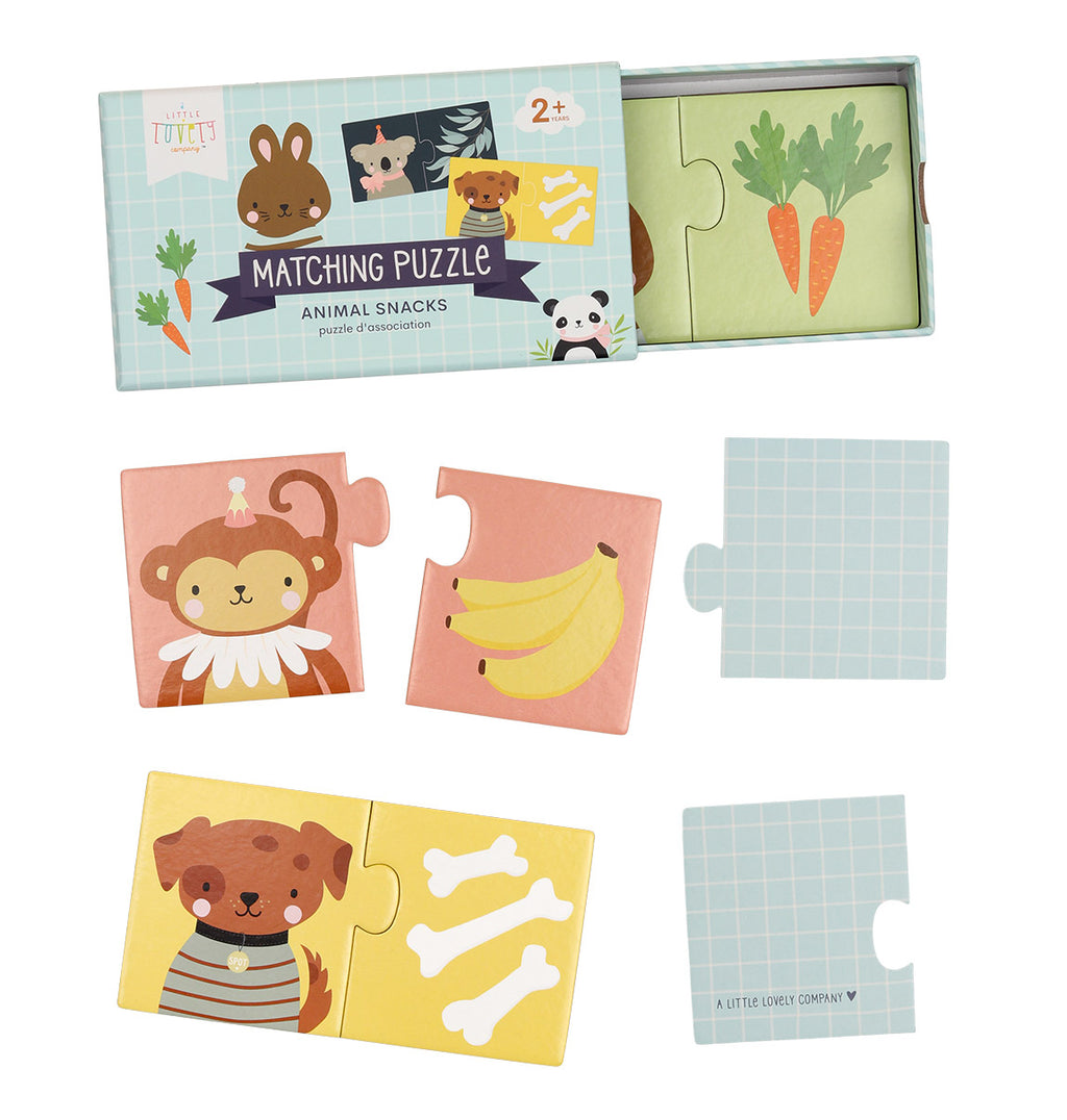 puzzel  met dieren voor kids van a little lovely company