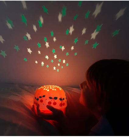 Projector light: Cherries