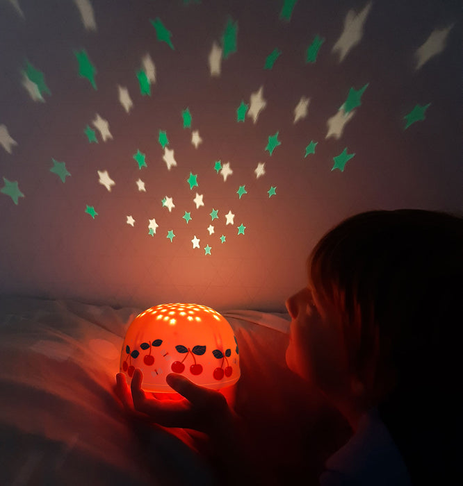 Projector light: Cherries