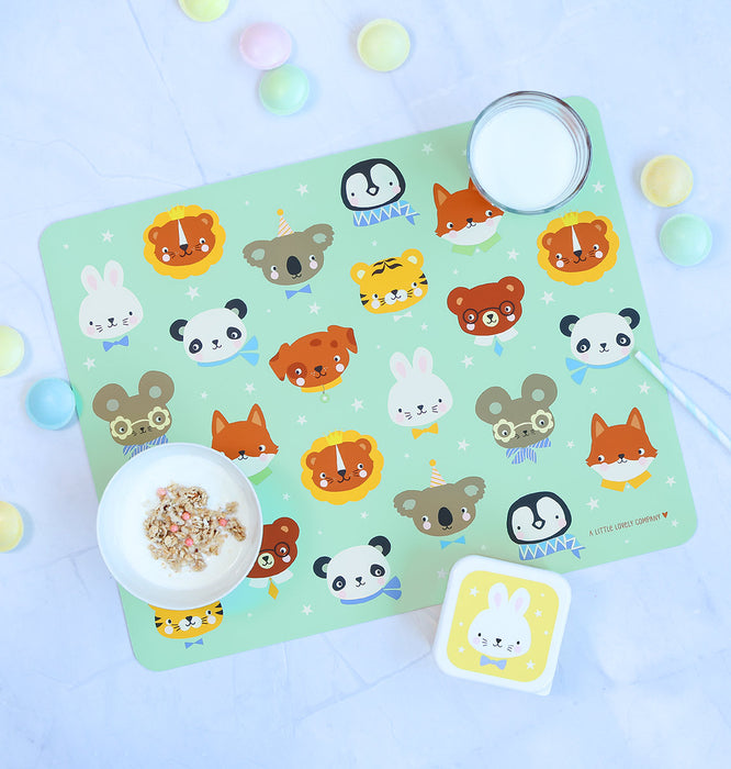 Placemat: Animal friends