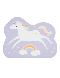 Placemat: Jumping unicorn
