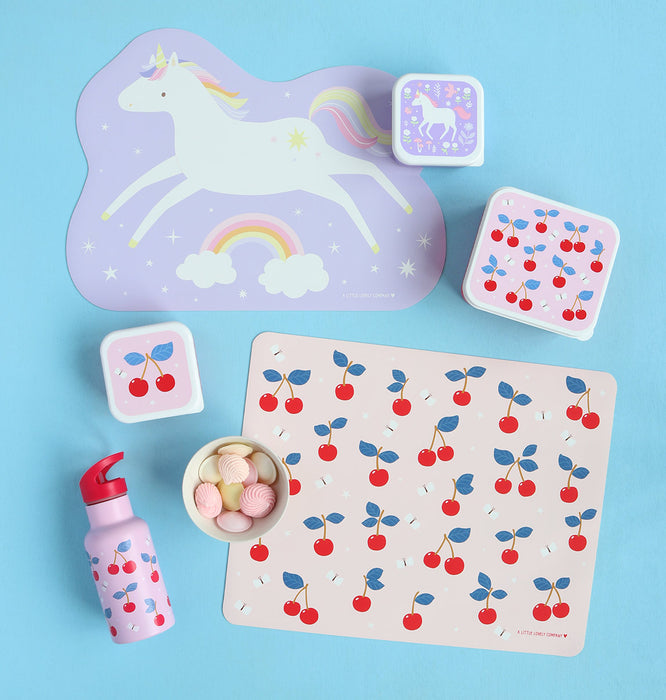 Placemat: Jumping unicorn