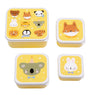Lunch & snack box set: Animal friends
