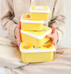 Lunch & snack box set: Animal friends