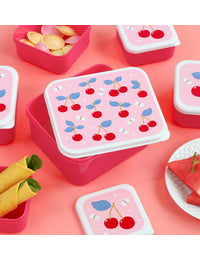 Lunch & snack box set: Cherries