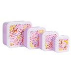 Lunch & snack box set: Flower garden 