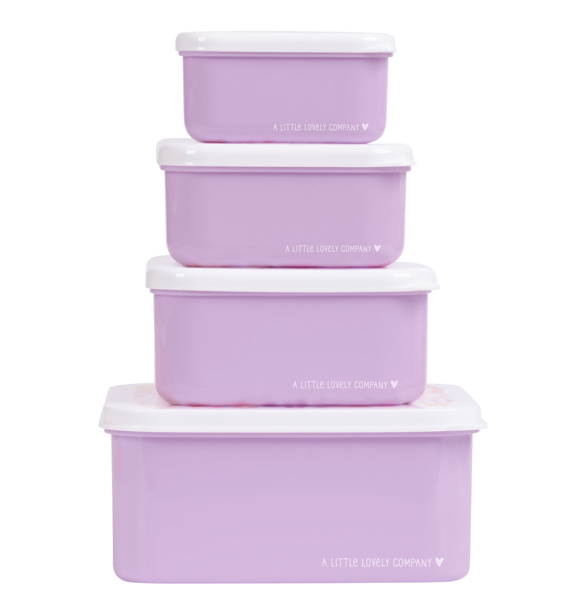 Lunch & snack box set: Flower garden 
