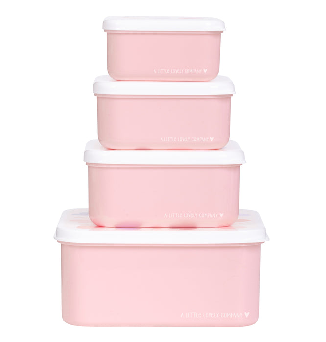 Lunch & snack box set: Hearts