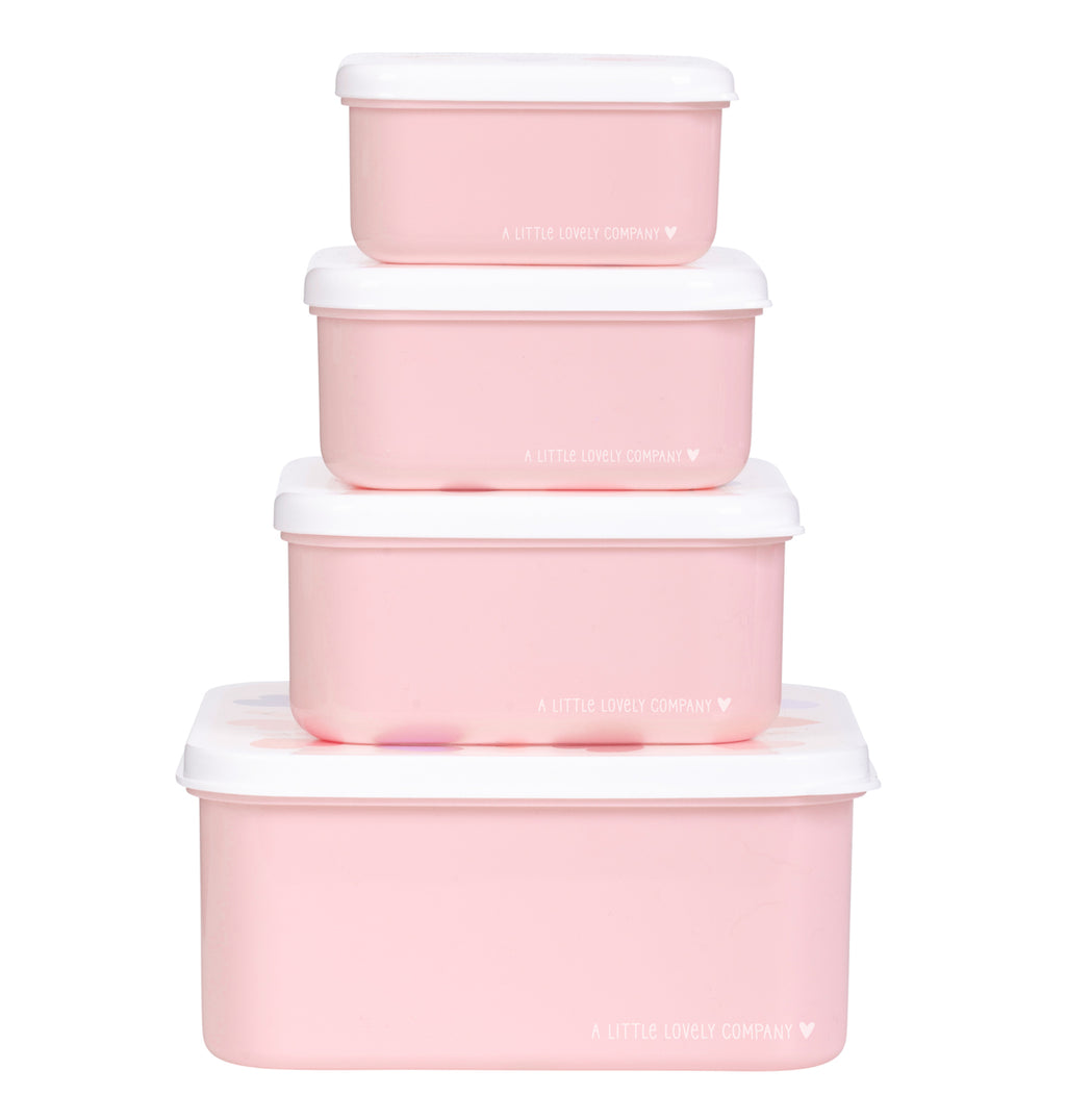 Lunch & snack box set: Hearts