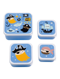 Lunch & snack box set: Pirates