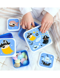 Lunch & snack box set: Pirates