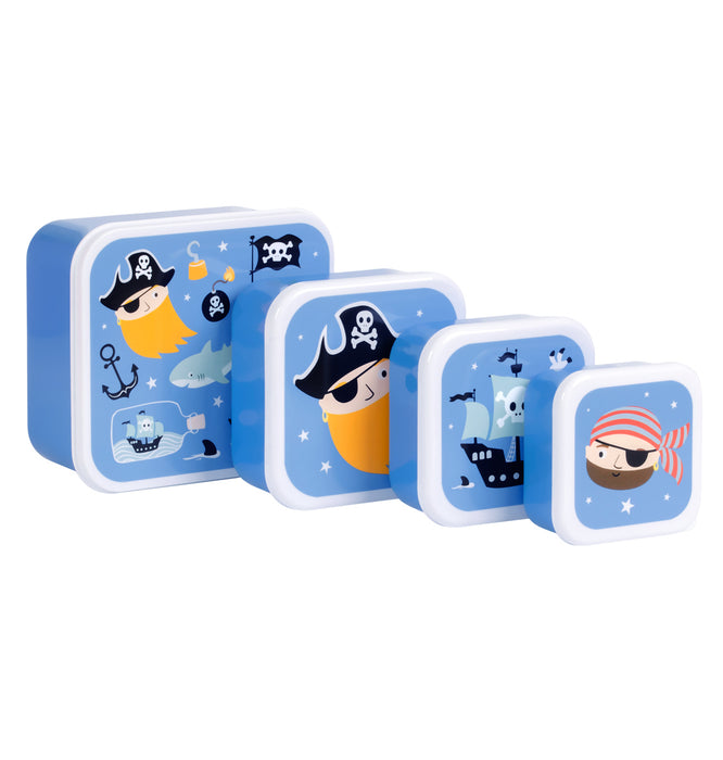 Lunch & snack box set: Pirates