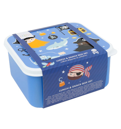 Lunch & snack box set: Pirates