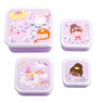 Lunch & snack box set: Princesses