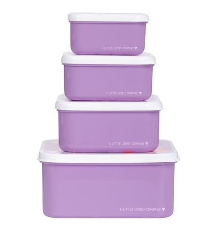 Lunch & snack box set: Princesses