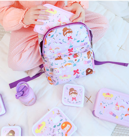 Lunch & snack box set: Princesses