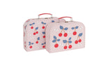 Suitcase set of 2: Cherries