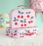 Suitcase set of 2: Cherries
