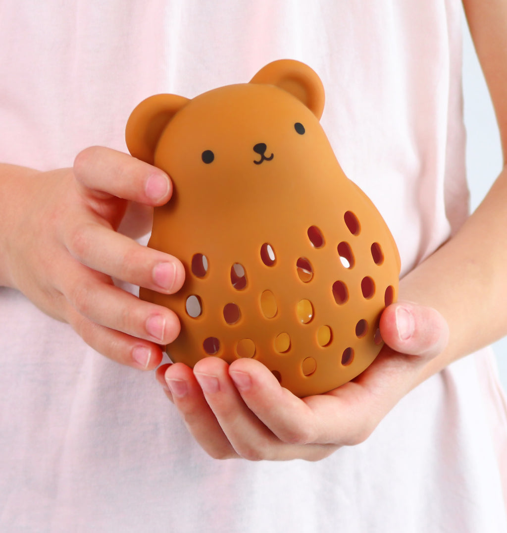 Silicone rattle: Bear